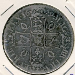 Великобритания 1 крона 1679 год