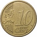 Словакия 10 евроцентов 2009 год