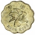 Гонконг 20 центов 1994 год - Баугиния