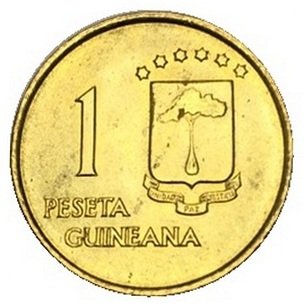 Экваториальная Гвинея 1 песета 1969 год