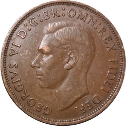 Великобритания 1 пенни 1949 год