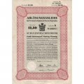Облигация Германия. Восточная Пруссия. Кёнигсберг 12,50 марок 1927 год - XF