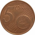 Германия 5 евроцентов 2004 год (J)