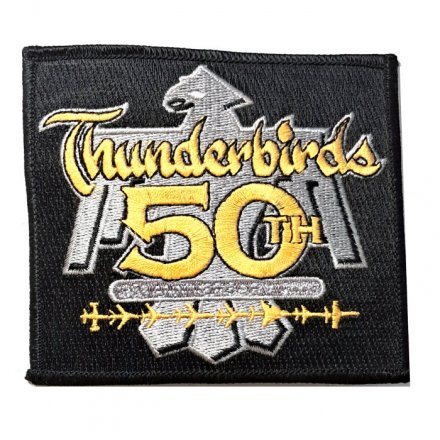 Шеврон 50 лет эскадрилье Thunderbird. США
