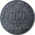 Западная Африка 100 франков 2014 год