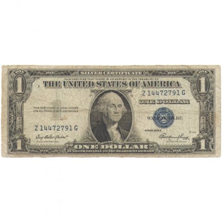 США 1 доллар 1935 год - Серия E - VG