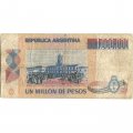 Аргентина 1000000 песо 1981 год - Генерал Хосе де Сан Мартин - F