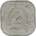 Восточные Карибы 2 цента 1981 год