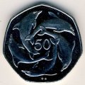Гибралтар 50 пенсов 1995 год