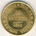 Финляндия 10 марок 1913 год