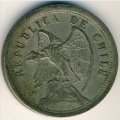 Чили 20 сентаво 1921 год
