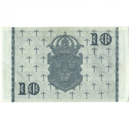 Швеция 10 крон 1952 год - Портрет короля Густава Васа - UNC-