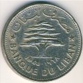 Ливан 50 пиастров 1968 год