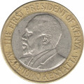 Кения 10 шиллингов 2005 год - Джомо Кениата