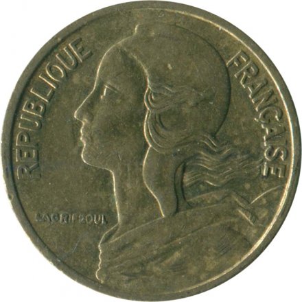 Франция 5 сантимов 1978 год - Марианна