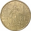 Франция 20 евроцентов 1999 год
