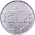 Мексика 50 сентаво 2017 год