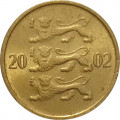 Эстония 10 сентов 2002 год