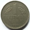 ФРГ 1 марка 1976 год (J)