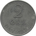 Дания 2 эре 1969 год - Король Фредерик IX