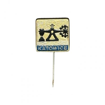 Значок-иголка Польша. Катовице. Katowice