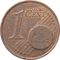 Ирландия 1 евроцент 2002 год