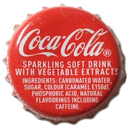 Пробка Великобритания Coca-Cola Sparkling Soft Drink