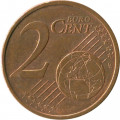 Франция 2 евроцента 2005 год - Марианна