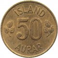 Исландия 50 эйре 1971 год - Герб