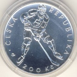 Чехия 200 крон 2008 год