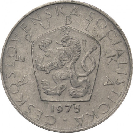 Чехословакия 5 крон 1975 год
