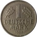 ФРГ 1 марка 1950 год (D)