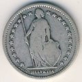 Швейцария 1 франк 1899 год
