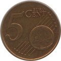 Греция 5 евроцентов 2009 год