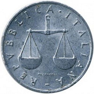 Италия 1 лира 1955 год