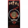 «Bon Jovi» - Гравированная цветная монета 10 рублей в буклете