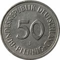 ФРГ 50 пфеннигов 1983 год (J)
