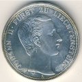 Лихтенштейн 1 талер 1862 год