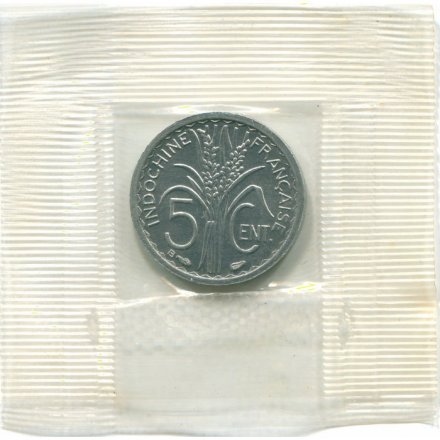 Французский Индокитай 5 центов 1946 год (B)