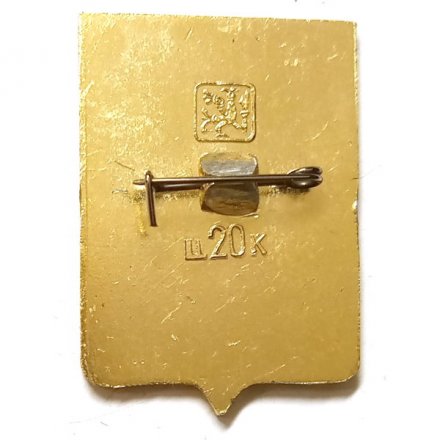 Значок Глухов. Сумская область. Герб. Серия &quot;Квадраты&quot;