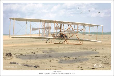 Соломоновы острова 25 долларов 2003 год - Самолёты. Wright Flyer