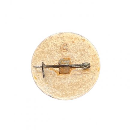 Значок Общество книголюбов (сиреневый фон)