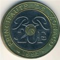 Монако 20 франков 1995 год