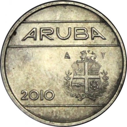 Аруба 5 центов 2010 год