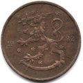 Финляндия 5 пенни 1932 год