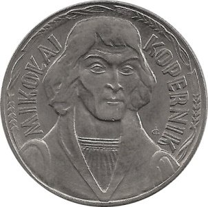 Польша 10 злотых 1965 год - Николай Коперник