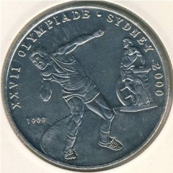 Конго 100 франков 1999 год