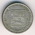 Венесуэла 1/4 боливара 1945 год