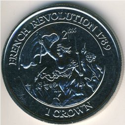 Остров Мэн 1 крона 1998 год