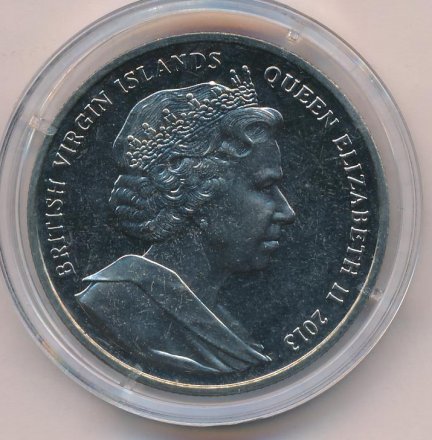 Виргинские острова 1 доллар 2013 год - Олимпийские Игры. Зевс